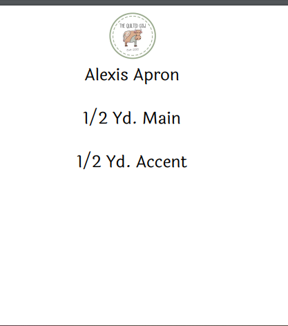 Alexis Apron