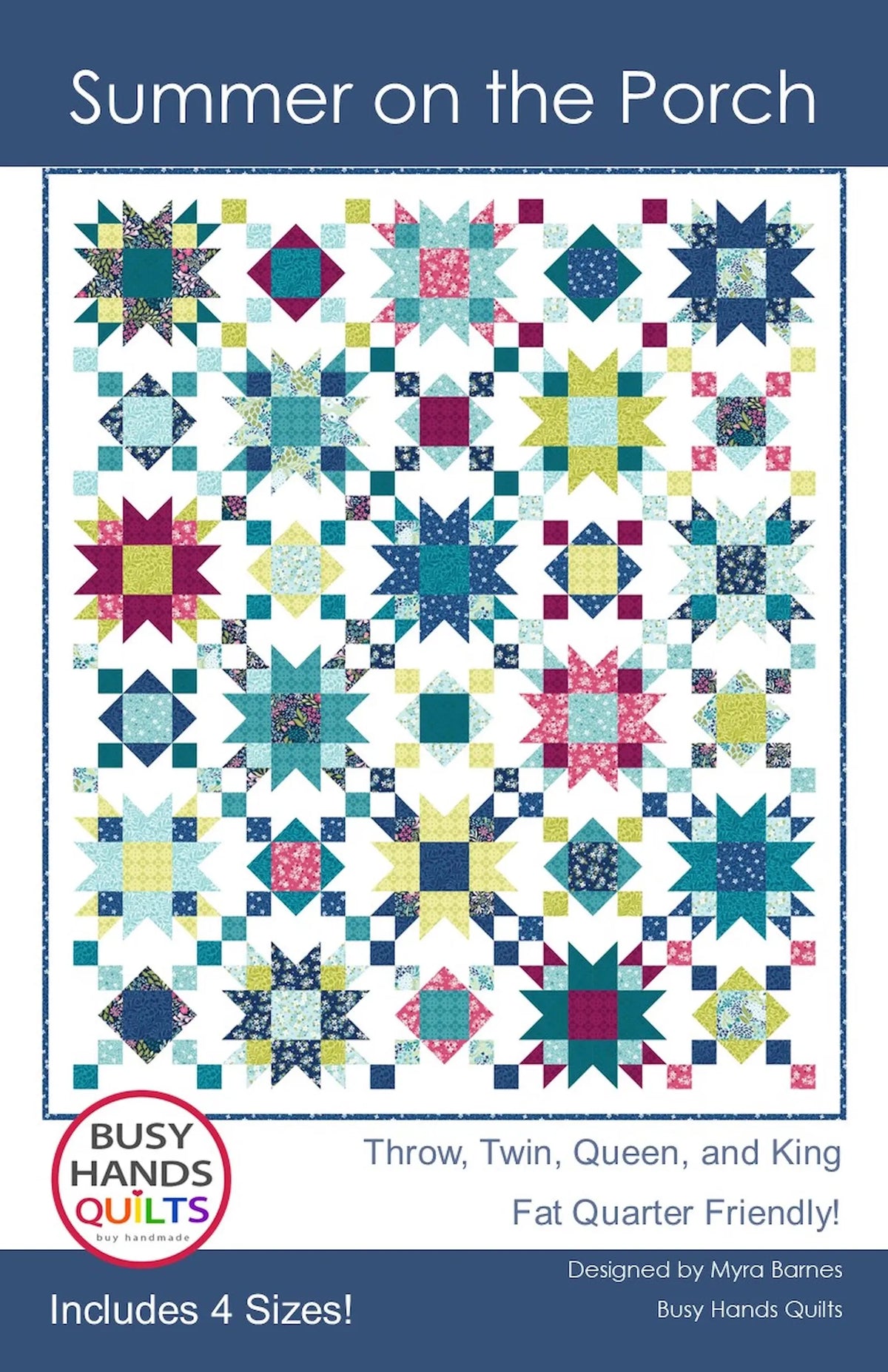 Summer on the Porch Scrappy Quilt