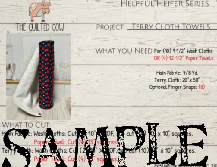 Terry Cloth Towels
