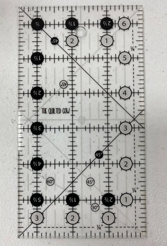 TQC RULER 3 half x 6 half