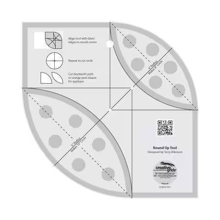 Creative Grids Quilt Ruler Round Up Tool
