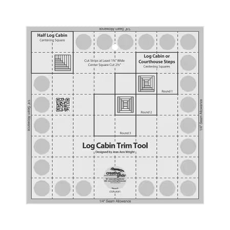 Log Cabin Trim Tool for 8in Finished Blocks