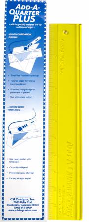 Add A-Quarter Ruler 12in Plus # CM12PLUS