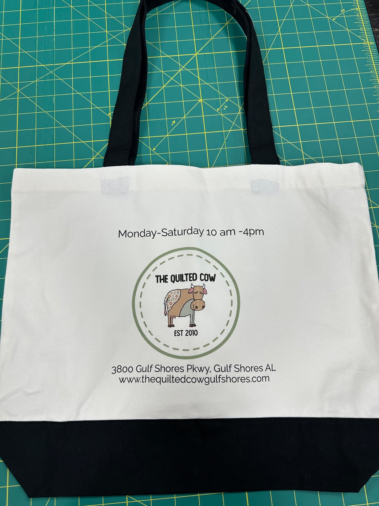Gulf Shores Canvas Shopping Bag
