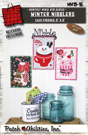 Winter Nibblers Pattern Includes Buttons