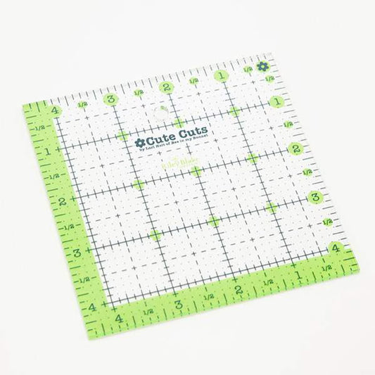 Cute Cuts Ruler 4 1/2 x 4 1/2