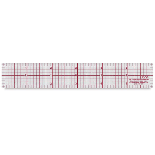 C thru Ruler