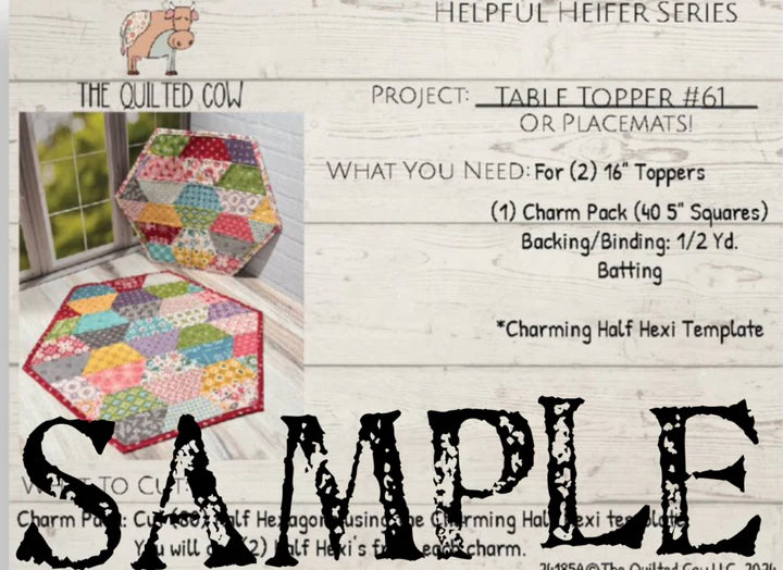 Table Topper #61