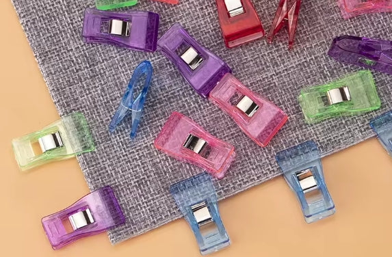 Wide Clips 20 pcs 3/4 inch