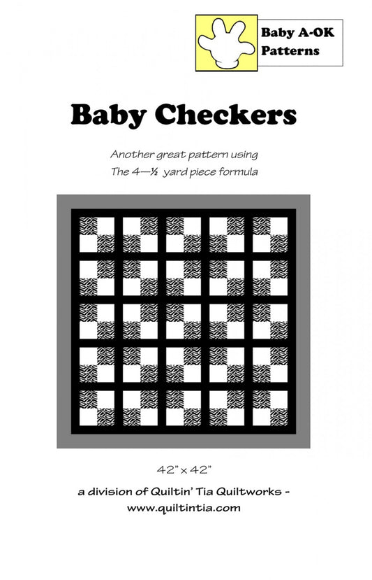 Baby Checkers Quilt Kit