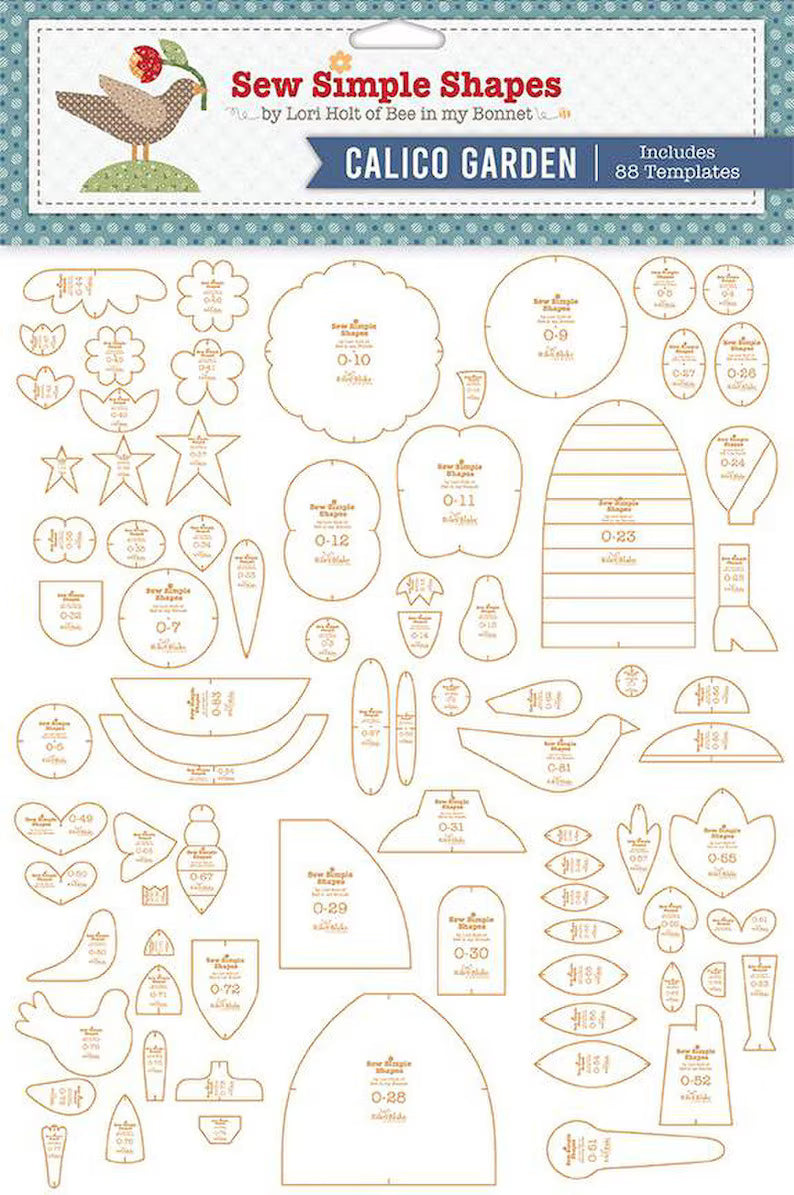 Calico Garden Shapes