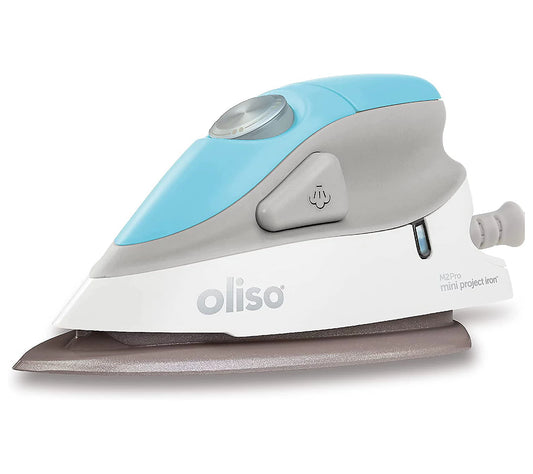 Oliso Mini Iron With Trivet Aqua # M3PRO-AQUA