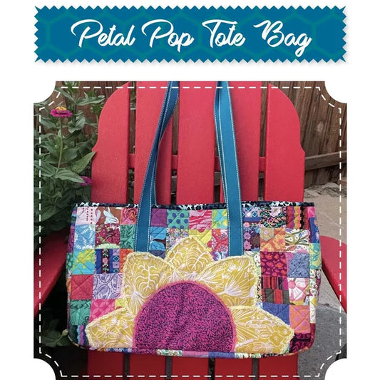 Pattern Petal Pop Tote Bag