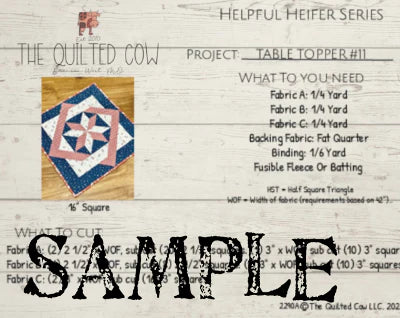 Table Topper # 11